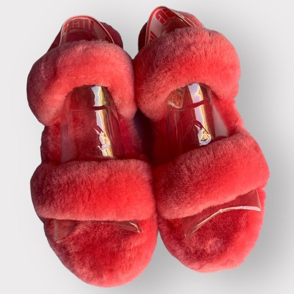 New NWoT UGG Women's OH YEAH Slipper Slide Sz 10 READ DESCRIPTION! - Picture 2 of 8